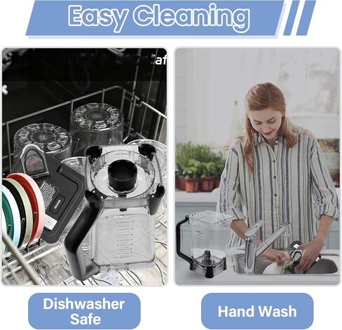 استبدال إبريق 72 أونصة XL متوافق مع خلاطات نينجا الاحترافية BL660 BL740، استبدال إبريق سحق 72 أونصة للنينجا BL660W BL660WM BL663 BL663CO BL740C-مع غطاء قفل in Kuwait