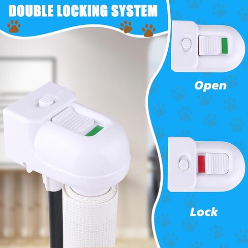 بوابة كلب قصيرة بطول 35.56 سم ارتفاعًا، بوابة جرو، بوابة جرو 59 بوصة، خطوة واسعة فوق سياج الحيوانات الأليفة، بوابة شبكية للكلاب قابلة للسحب في الأماكن المغلقة والخارجية، تتسع حتى 59 بوصة، بوابات للكلاب، بوابات للكلاب الصغيرة لسلالم المداخل in Kuwait