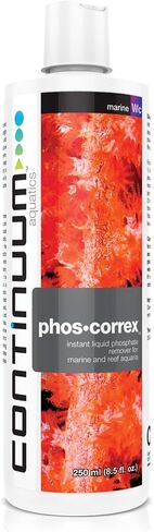 كونتينيوم أكواتيكس فوس كوريكس - مزيل الفوسفات السائل الفوري لجميع أحواض الأسماك البحرية والشعاب المرجانية، 125 مل in Kuwait