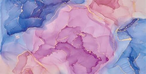 Pink Marble Aquarium Background, Art Abstract Pink Gold Line Marble Terrarium Background, Coloful Marble Glass Terrarium Background 30X12IN with 8 EVA Double-Sided Tape in Kuwait