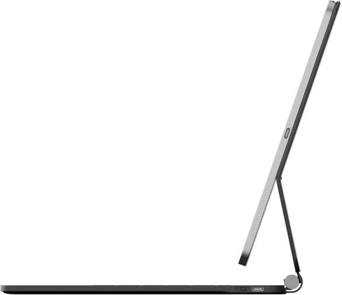 حافظة لوحة المفاتيح السحرية اللاسلكية لجهاز ابل ايباد الجيل العاشر 2022 10.9 بوصة A2696 A2777 A2757: لوحة تتبع ذكية متعددة اللمس، إضاءة خلفية RGB، أسود in Kuwait