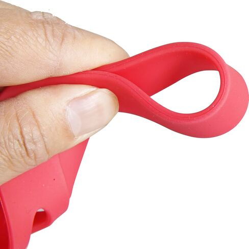 Resuable Silicon Egg Lifter Rack Heat Resistant Silicone Sling For Compatible with 6-quart and 8-quart cookers, Pressure Cooker sling, Bakeware Sling, BPA FreeRed in Saudi Arabia