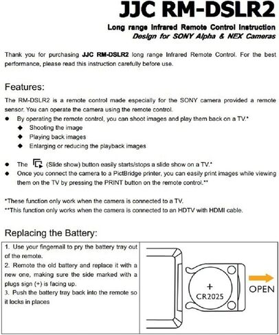 يستبدل RMT-DSLR2 كاميرا لاسلكية تعمل بالأشعة تحت الحمراء مصراع الفيديو التحكم عن بعد لسوني A7III A7III A7RIII A7RII A7SIII A7SIII A7R A7S A7 A9 II A99II A77II A6600 A6500 A6400 A6300 A6000 مضاد للاهتزاز in Saudi Arabia