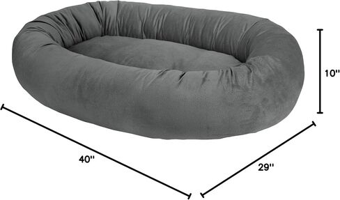 Arlee Orbit Orthopedic Memory Foam Dog Bed - Premium, Durable, Washable, and Easy to Clean Fabric, Chew Proof Pet Bed for Large and Extra Large Dogs, Designed for Ultimate Comfort - Gray (L) in Saudi Arabia