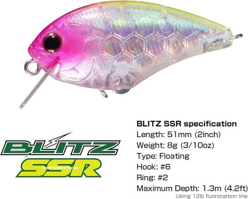 O.S.P Crank Bait Blitz SSR in Saudi Arabia