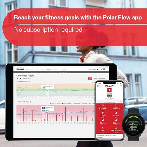 POLAR Unite Waterproof Fitness Watch (Includes Wrist-Based Heart Rate and Sleep Tracking) in Kuwait