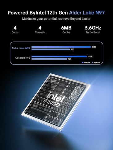 كمبيوتر محمول، 2024 أحدث كمبيوتر محمول مع Intel رباعي النواة N97 (يصل إلى 3.6 جيجا هرتز)، 16 جيجا DDR4 512 جيجا SSD، كمبيوتر محمول Windows 11، 15.6 بوصة IPS 1080P، غلاف معدني، BT5.0، USB3.2، Type_C، عمر بطارية طويل in Kuwait