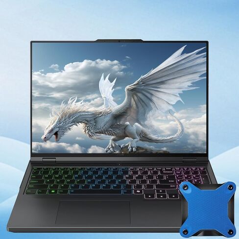 Lenovo أحدث Legion 16 بوصة WQXGA i9 RTX 4060 كمبيوتر محمول للألعاب، 16 بوصة WQXGA 2560 * 1600 165 هرتز، Intel i9-14900HX، NVIDIA GeForce RTX 4060، 64 جيجابايت DDR5 RAM، 4 تيرابايت SSD، W11P، مع حزمة SSD خارجية ADATA 512 in Kuwait