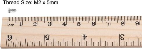 Uxcell M2x6mm فيليبس برغي السحابة أسود 2.8x1.1 مللي متر برغي رئيس لأجهزة الكمبيوتر المحمول PC TV مروحة التبديل 100 قطعة in Kuwait