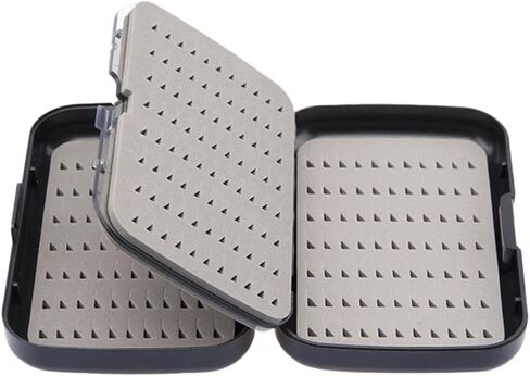 صندوق أدوات صيد الذبابة، صندوق أدوات صيد الذباب مزدوج الجوانب مع فواصل وإكسسوارات صيد الذبابة للصيد في الهواء الطلق in Kuwait