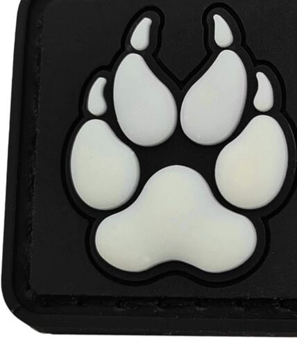 K9 Paw Glow Dark Cat Eye Dog Handler PVC Hook in Saudi Arabia