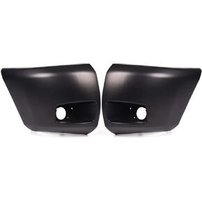 G-PLUS Bumper Chrome Trim Compatible With Volvo VNL 300 430 630 670 730 780 2004-2015 Driver & Passenger Side Side Bumper Extension Corners Chrome Trim 1 Pair 82721512 82721510