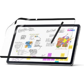 MoKo PET Matte Screen Protector for Samsung Galaxy Tab S6 Lite 10.4 2022 (P613/P619) & 2020 (SM-P610/P615), [Paper-Feeling Film Writing for S-Pen] 2-Pack Anti-Glare Premium PET Film, Matte