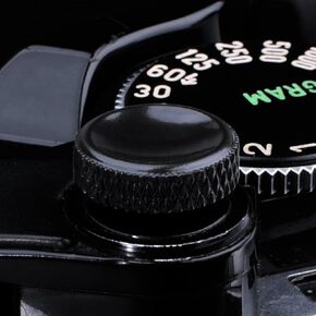 (عبوتان) زر مصراع كاميرا PIBIETTN، زر تحرير مصراع ناعم نحاسي متوافق مع زر تحرير كاميرا Fujifilm باللون الأزرق