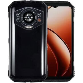 Silicone Case for Doogee S118, Silky-Soft Touch Full-Body Protective Case, Shockproof Bumper Protection Cover with Microfiber Lining (Black)