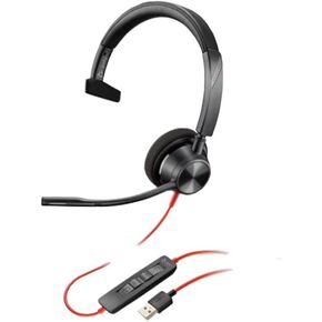 Plantronics Poly Blackwire 3310 USB-A Wired Headset - 213928-101