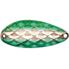 Acme Spoons Freshwater C340/HGG Little Cleo Spoon, 21/2", 3/4 oz, Hammered Green & Gold in Kuwait