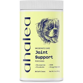 Mobility Bites Dog Joint Supplement - Hip and Joint Chews for Dogs - Pet Products with Glucosamine, Chondroitin, & MSM + Vitamins C and E for Dog Joint Relief 60 ct