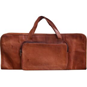 Mahetri Genuine Leather Drumstick Bag | Holds 8-10 Pairs Drum Sticks | Easy To Carry Leather Drum Sticks Holder Case