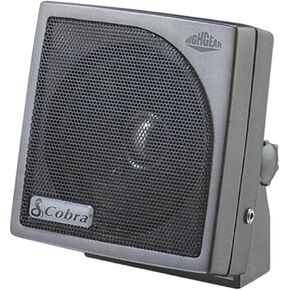 Cobra HG S100 - Dynamic External CB Speaker, Sound, Rugged Design , Black