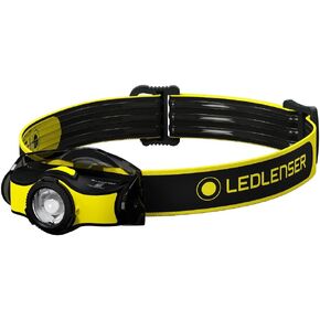 Ledlenser, iH5R High Power LED Professional Headlamp, Rechargeable or AA Alkaline Batteries, Compact, Lightweight, Multiple Helmet Mounting Options