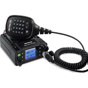 Retevis RB86 GMRS Mobile Radio, NOAA Weather Alert IP67 Waterproof, Long Range GMRS Mobile Transceiver with Emergency Alarm, Mobile Two Way Radio for Overland 4x4 (1 Pack)