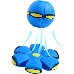 Flying Saucer Ball, Pet Toy, Outdoor Disc Ball Toys for Dog, Deformation Rebound Ball, Stomp Ball, UFO Ball