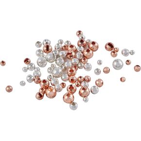 Fly Tying Beads Tungsten Beads Pack of 100 and 5 Sizes Durable, Lead-Free Fishing Weights for Enhanced Performance