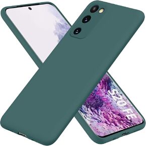 for Samsung Galaxy S20 FE 5G Case,Liquid Silicone Gel Rubber Phone Case,Non-Yellowing Phone Bumper Cover,Multi-Color Silicone Phone Case,Non-Slip Ultra Slim Protective Cover(White) 1.150