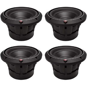 4) ROCKFORD FOSGATE P2D2-8 8" Punch 2000W 2-Ohm DVC Car Audio Subwoofers P2D28