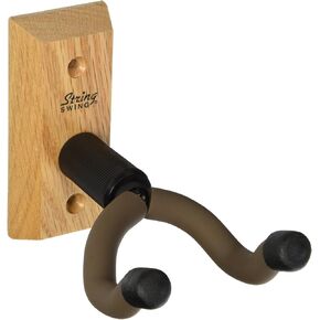 String Swing Wall Mount Guitar Hanger CC01KOAK - (4 Pack)