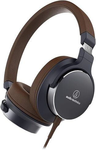 استبدال سلك تمديد كابل الصوت ATH-MSR7 متوافق مع Audio Technica ATH-MSR7GM ATH-SR5NBW ATH-SR5BT Sony MUC-S12SM1 MDR-1A سماعة رأس (شكل بني على شكل L) in Kuwait