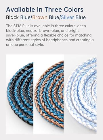 كابل سماعة أذن Keephifi KBEAR ST16 بطول 2 متر مطلي بالفضة مع قابس مطلي بالذهب 3.5 مم لـ KZ ZST AS10 EDX EDC (QDC، فضي، قابس 3.5 مم) in Saudi Arabia