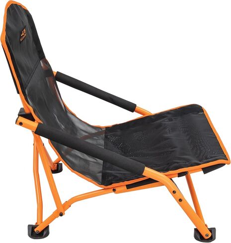 كراسي تخييم النخبة لتسلق الجبال من ALPS للبالغين ذوي الأذرع، شبكة نايلون رائعة فوق إطار معدني مطلي بالمسحوق، تصميم مدمج قابل للطي وحقيبة حمل in Kuwait