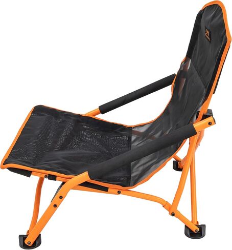 كراسي تخييم النخبة لتسلق الجبال من ALPS للبالغين ذوي الأذرع، شبكة نايلون رائعة فوق إطار معدني مطلي بالمسحوق، تصميم مدمج قابل للطي وحقيبة حمل in Kuwait