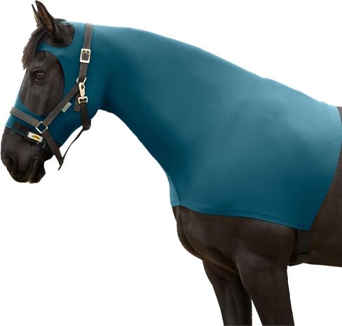 RESISTANCE Premium Horse Hood Pull On-Face with Forelock Saver - Horse Sleazy Slickers and Horse Care Sheet in Saudi Arabia