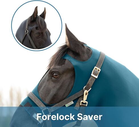 RESISTANCE Premium Horse Hood Pull On-Face with Forelock Saver - Horse Sleazy Slickers and Horse Care Sheet in Saudi Arabia