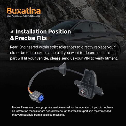 99240AA200 كاميرا احتياطية لشركة Hyundai Elantra 1.6L 2.0L 2021-2023، لـ Elantra N 2022-2023 2.0L كاميرا احتياطية للمساعدة في ركن السيارة وكاميرا خلفية للرؤية الخلفية 99240AA210 99240-AA200 99240-AA210 in Kuwait