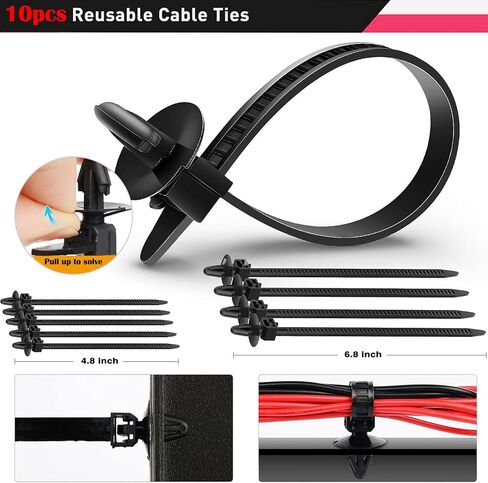 240PCS Car Retainer Clips &Auto Fasteners Remover Assortment, Car Body Fixed Clip Bumpers, Plastic Push Pin Rivets Set Applicable to Most Models (240Pcs Clips) in Saudi Arabia