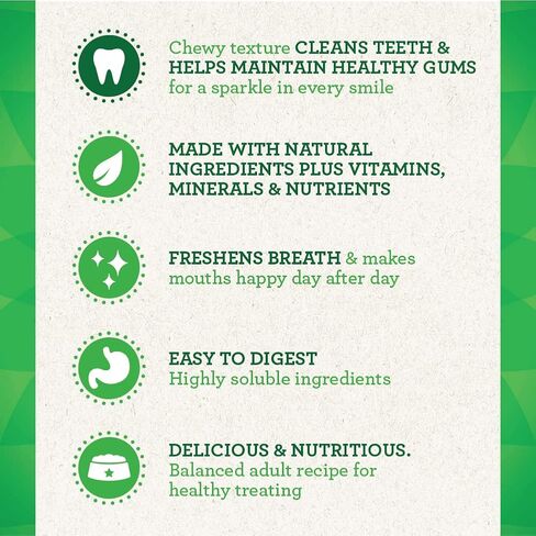 Greenies Gingerbread Flavor Teenie Size, Veterinarian-Recommended for Dental Care, Dog Treat Chews, Great Holiday Dog Stocking Stuffers, Limited Edition, 12 oz. Pack of 43 in Saudi Arabia