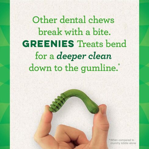 Greenies Gingerbread Flavor Teenie Size, Veterinarian-Recommended for Dental Care, Dog Treat Chews, Great Holiday Dog Stocking Stuffers, Limited Edition, 12 oz. Pack of 43 in Saudi Arabia