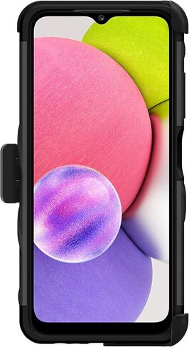 مجموعة ZIZO Bolt Bundle لجراب Galaxy A03s مع واقي شاشة وحامل وحامل - أسود in Kuwait