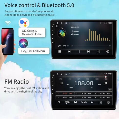 راديو السيارة لدودج رام 1500 2500 3500 2009 2010 2011 2012 استبدال راديو ستيريو ترقية Carplay اللاسلكي Android Auto HD شاشة تعمل باللمس AHD كاميرا احتياطية WiFi SWC DSP in Kuwait