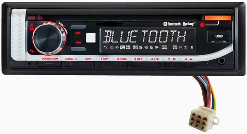 راديو جرار مع سهولة التوصيل والتشغيل، مشغل أقراص مضغوطة AM FM بلوتوث، USB توصيل مباشر للموسيقى (لجون ديري) in Saudi Arabia