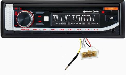 راديو جرار مع سهولة التوصيل والتشغيل، مشغل أقراص مضغوطة AM FM بلوتوث، USB توصيل مباشر للموسيقى (لجون ديري) in Saudi Arabia