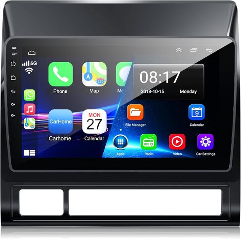 ستيريو سيارة لـ Tacoma 2005-2015، 4GB+64GB Android 12 راديو السيارة، شاشة لمس IPS 9 بوصة تدعم Carplay&Android Auto، بلوتوث والتحكم الصوتي، ملاحة GPS، كاميرا خلفية، راديو FM in Kuwait