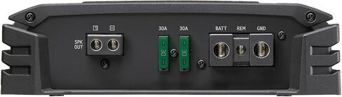 مجموعة Alpine R Series 10 بوصات - حاوية مضخم صوت واحدة من سلسلة R RS-SB10 ذات تحميل سطحي مع مضخم صوت Alpine S Series S-A60M in Saudi Arabia
