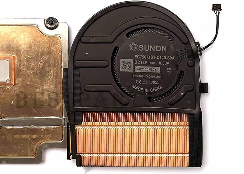 Bestparts CPU+GPU Cooling Fan Heatsink Replacement for Thinkpad X1 Extreme 4th Gen 4, ThinkPad P1 Gen 4th P/N: 5H41D34325 5H41D34326 (for Graphics Card Model: A3000/A4000/A5000, RTX 3060/3070/3080) in Saudi Arabia