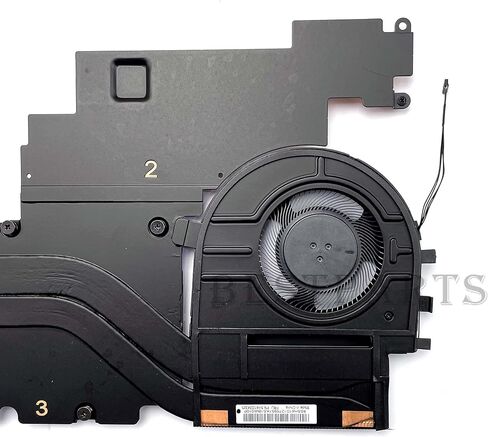 Bestparts CPU+GPU Cooling Fan Heatsink Replacement for Thinkpad X1 Extreme 4th Gen 4, ThinkPad P1 Gen 4th P/N: 5H41D34325 5H41D34326 (for Graphics Card Model: A3000/A4000/A5000, RTX 3060/3070/3080) in Saudi Arabia