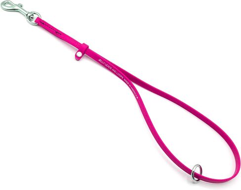 Jelly Pet Grooming Loop for Dogs, Groomers Helper, BioThane Material is Easy to Clean, Waterproof & Durable Noose Loop, Fits most Pet Grooming Tubs/Tables/ 3/8" x 24" W/Ring Purple in Kuwait